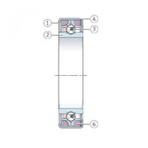 angular contact ball bearing installation F-222950.7 INA #1 image