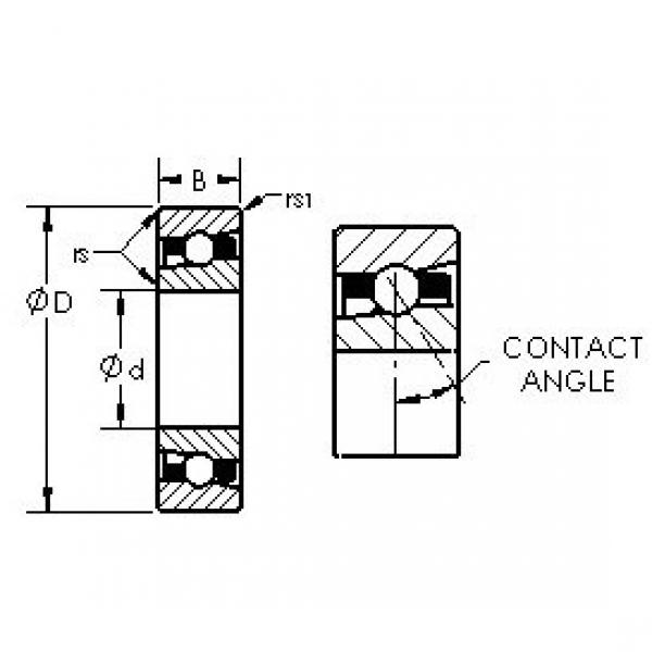 angular contact ball bearing installation H71914C/HQ1 AST #1 image