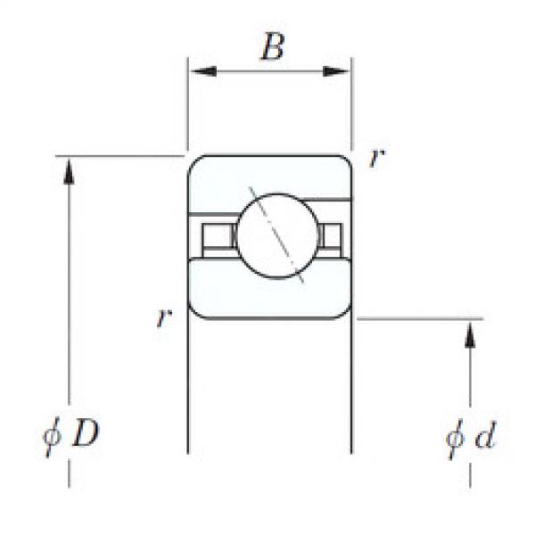 angular contact ball bearing installation KAA020 KOYO #1 image