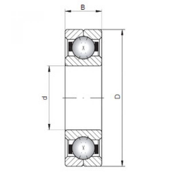 angular contact ball bearing installation Q1006 CX #1 image