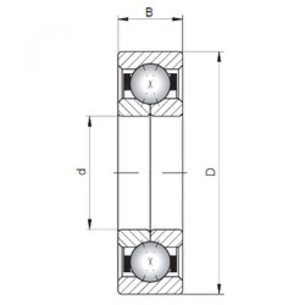 angular contact ball bearing installation QJ1005 ISO #1 image