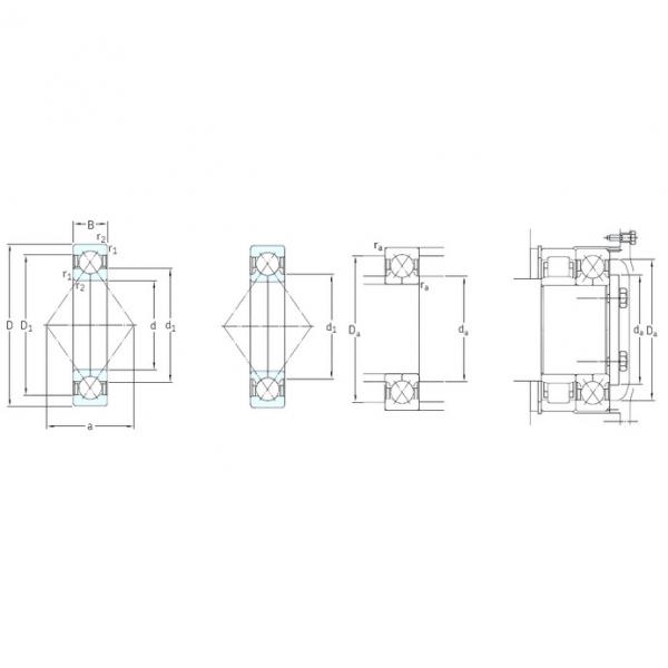 angular contact ball bearing installation QJ208MA SKF #1 image