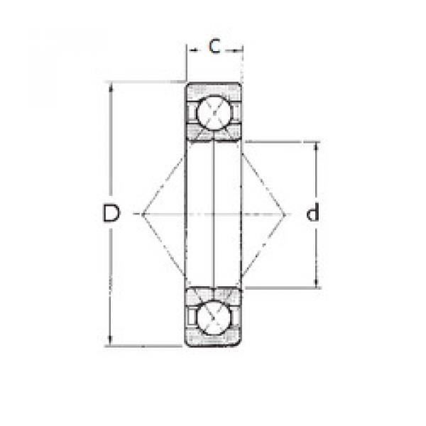 angular contact ball bearing installation QJ213 FBJ #1 image