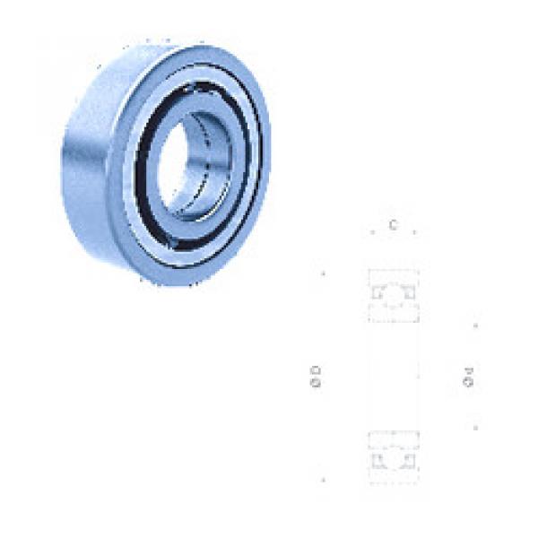 angular contact ball bearing installation QJ208FM Fersa #1 image