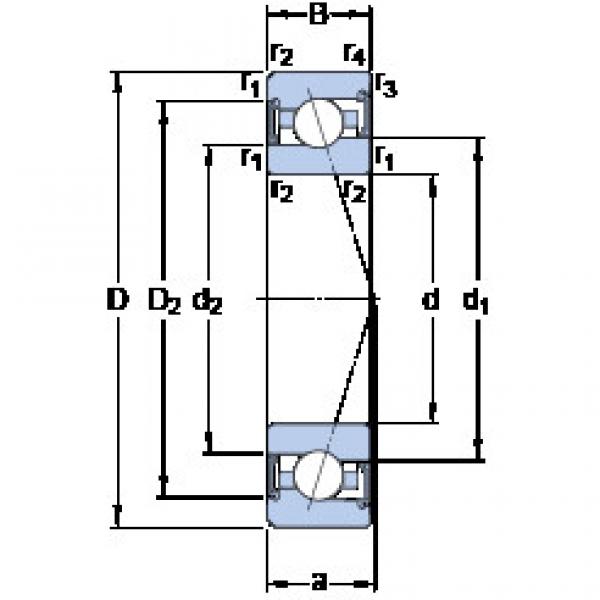 angular contact ball bearing installation S7000 CE/P4A SKF #1 image