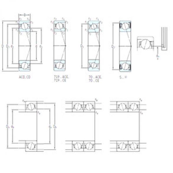 angular contact ball bearing installation S7001 CE/P4A SKF #1 image