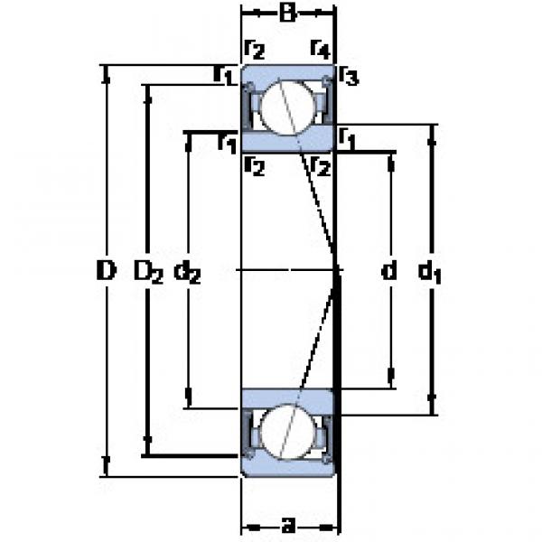 angular contact ball bearing installation S71904 ACE/P4A SKF #1 image