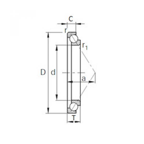 angular contact ball bearing installation SA0300h KBC #1 image