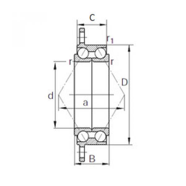 angular contact ball bearing installation SDA0106 KBC #1 image