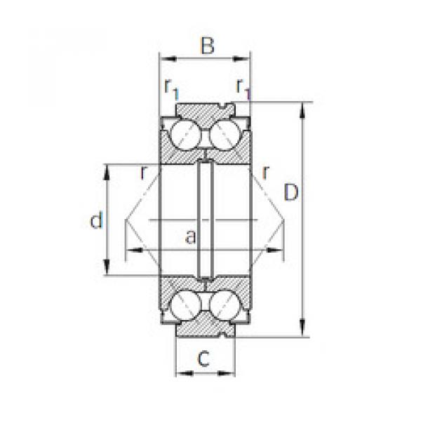 angular contact ball bearing installation SDA0109 KBC #1 image