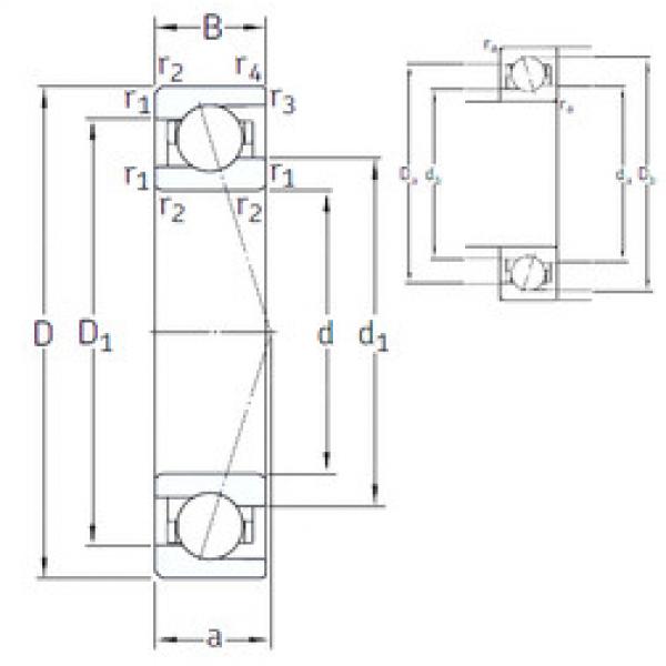 angular contact ball bearing installation VEB 10 7CE3 SNFA #1 image