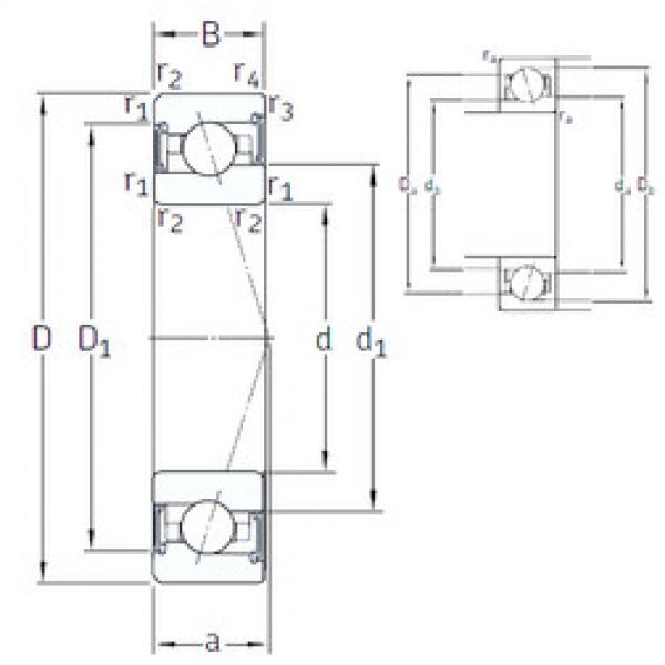 angular contact ball bearing installation VEX 50 /S 7CE1 SNFA #1 image