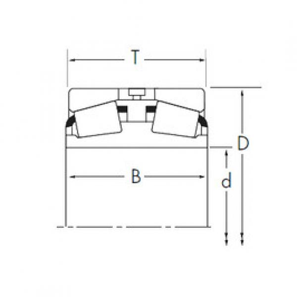 tapered roller bearing axial load 93788D/93125+Y15S-93125 Timken #1 image