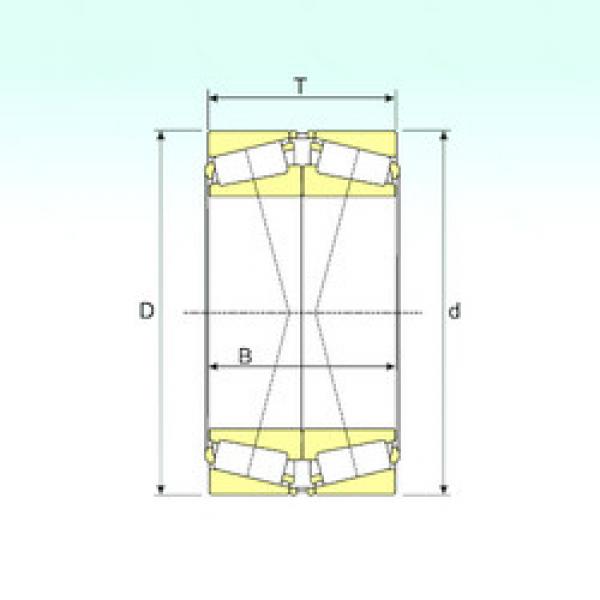 tapered roller dimensions bearings 33014/DF ISB #1 image