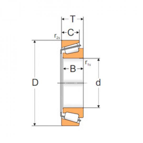 tapered roller dimensions bearings 33018 MPZ #1 image