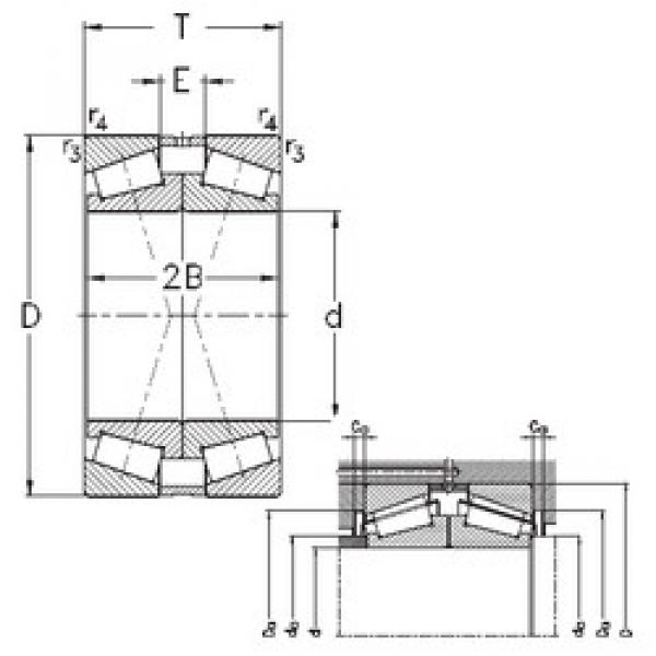 tapered roller thrust bearing 31308-DF NKE #1 image