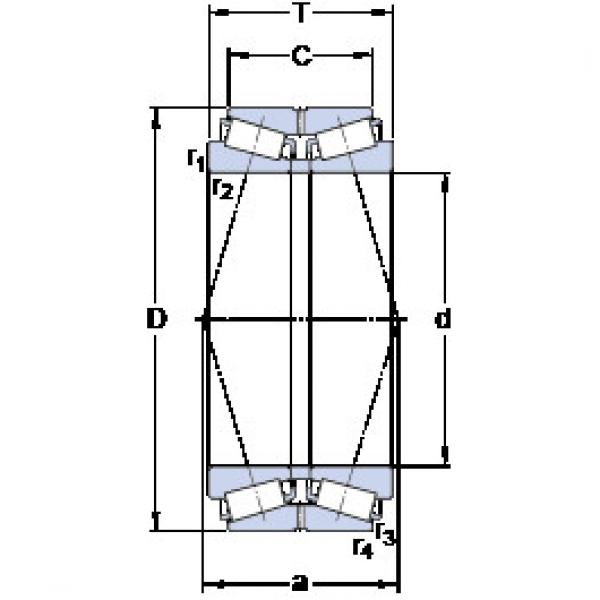 tapered roller bearing axial load BT2B 331782 SKF #1 image