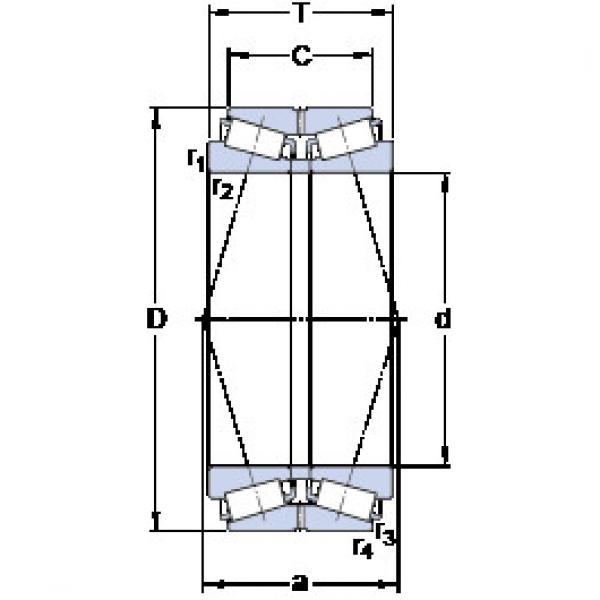 tapered roller dimensions bearings 331197 A SKF #1 image
