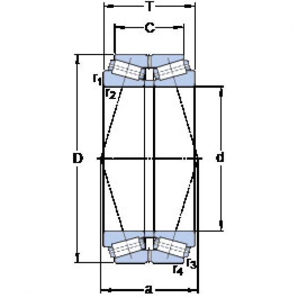 tapered roller dimensions bearings 331291 B SKF #1 image