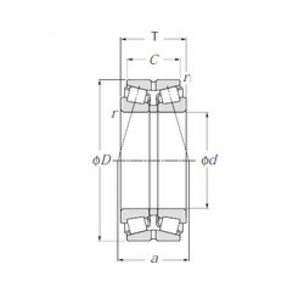 tapered roller dimensions bearings 413024 NTN #1 image