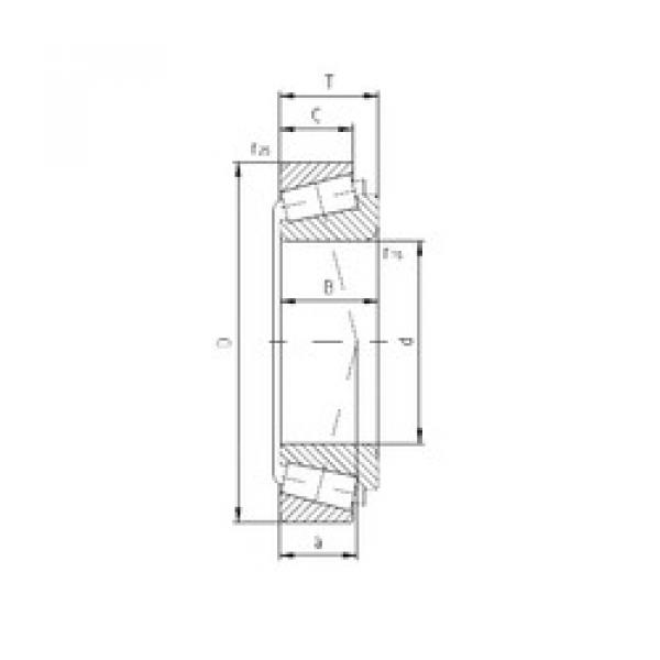 tapered roller bearing axial load PLC64-11 ZVL #1 image