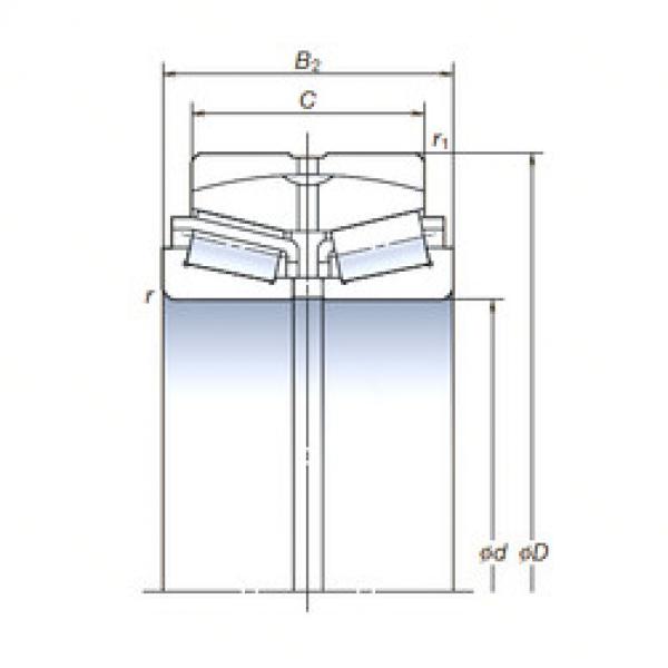 tapered roller bearing axial load AR150-1 NSK #1 image