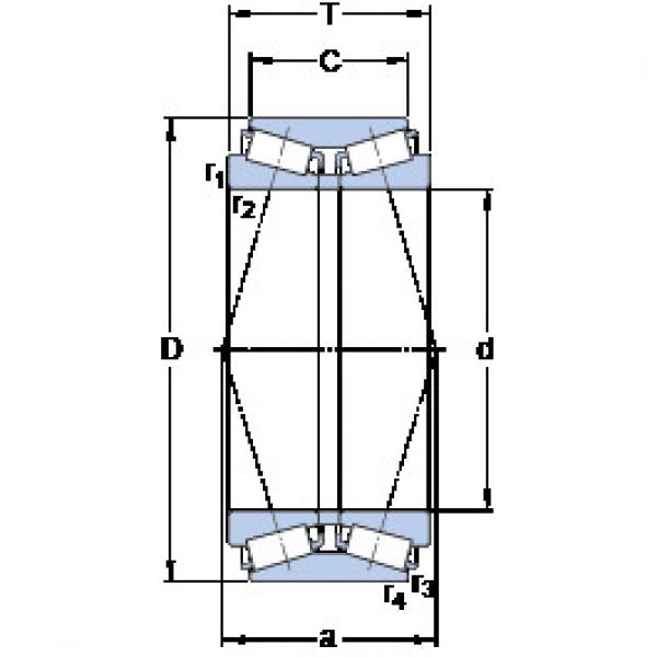 tapered roller bearing axial load BT2B 328130 SKF #1 image