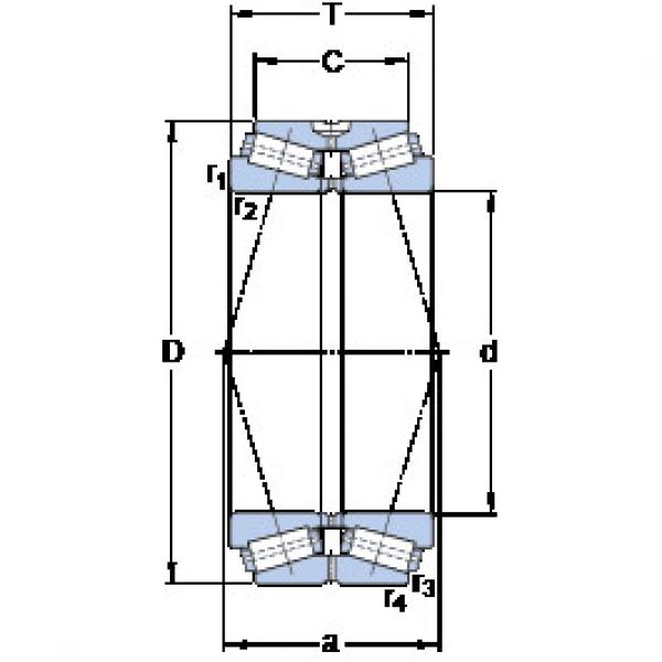 tapered roller bearing axial load BT2B 332501 A/HA4 SKF #1 image