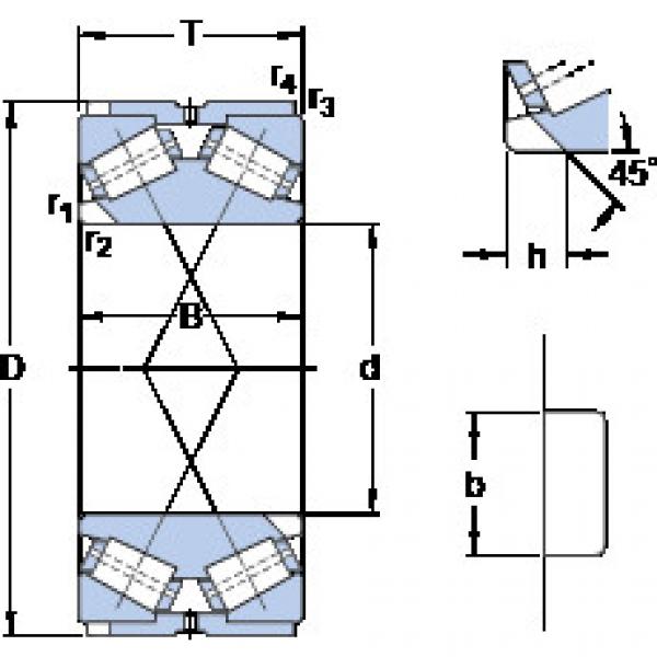 tapered roller bearing axial load BT2B 334030/HA1 SKF #1 image