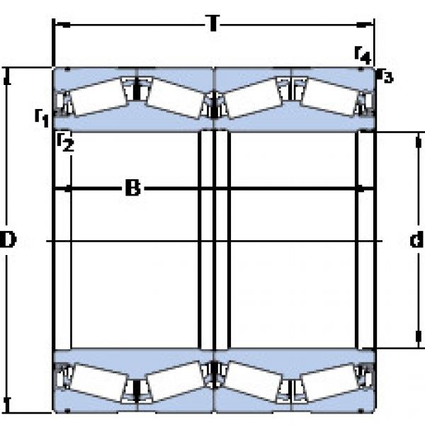 tapered roller bearing axial load BT4-8025 G/HA1C300VA903 SKF #1 image