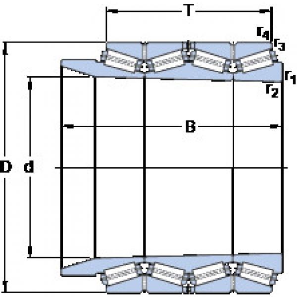 tapered roller bearing axial load BT4B 334099/HA4 SKF #1 image