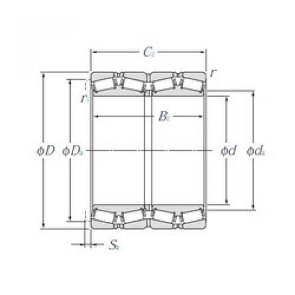 tapered roller bearing axial load E-625924 NTN #1 image