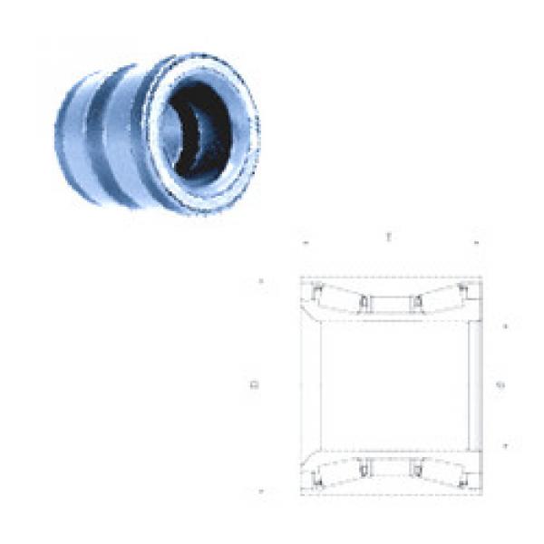 tapered roller bearing axial load F15120 Fersa #1 image