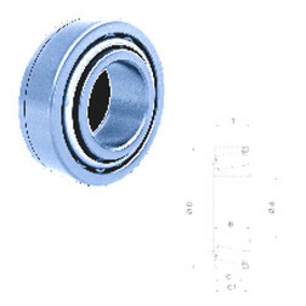 tapered roller bearing axial load U399/U360L Fersa #1 image