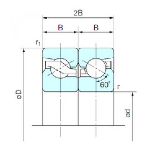 thrust ball bearing applications 15TAB04DB NACHI #1 image