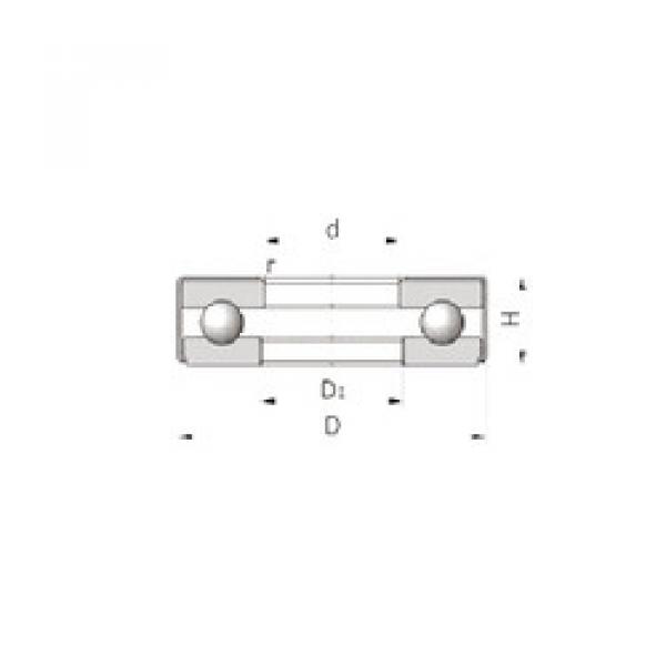 thrust ball bearing applications 25TAG12 NSK #1 image