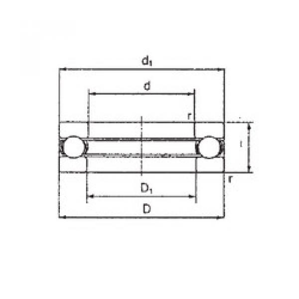 thrust ball bearing applications 2911 FBJ #1 image