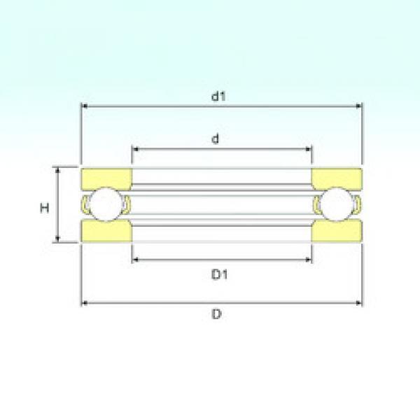 thrust ball bearing applications 350015 ISB #1 image