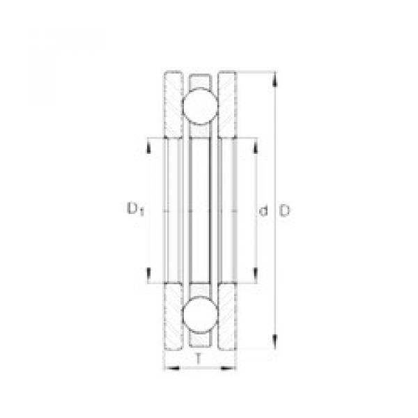 thrust ball bearing applications 4453 INA #1 image