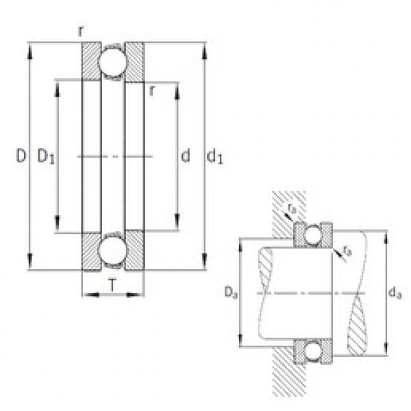 thrust ball bearing applications 511/500-MP FAG #1 image