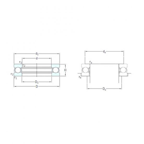 thrust ball bearing applications 511/560F SKF #1 image