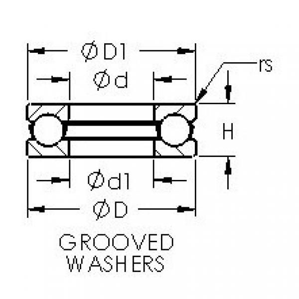 thrust ball bearing applications 51106 AST #1 image