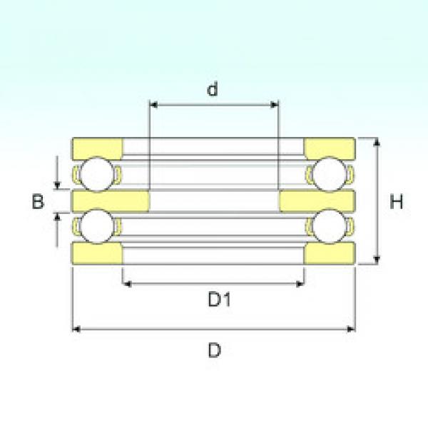 thrust ball bearing applications 52202 ISB #1 image