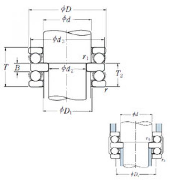 thrust ball bearing applications 52204 NSK #1 image