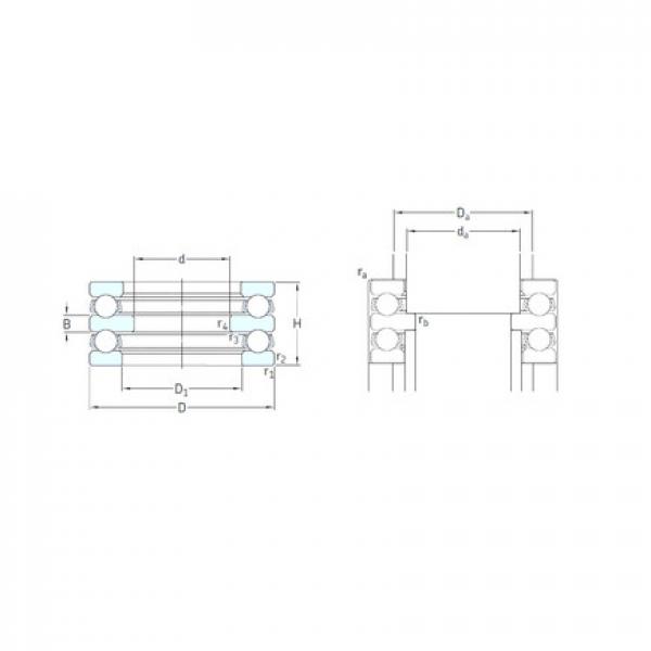 thrust ball bearing applications 52212 SKF #1 image