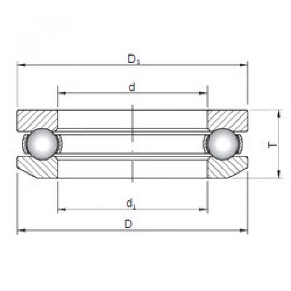 thrust ball bearing applications 53201 CX #1 image