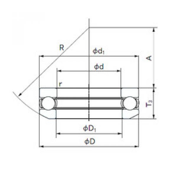 thrust ball bearing applications 53202 NACHI #1 image