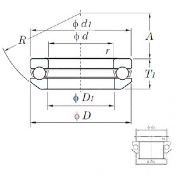 thrust ball bearing applications 53202 KOYO #1 image