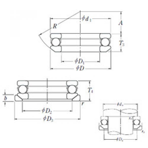 thrust ball bearing applications 53200U NSK #1 image