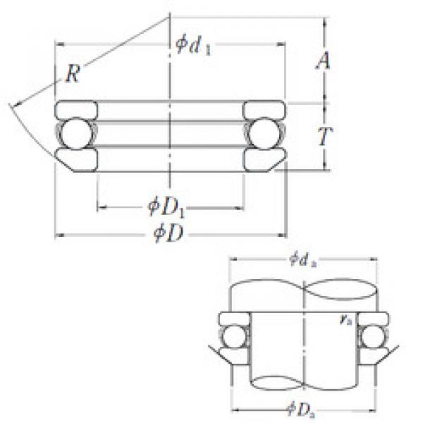 thrust ball bearing applications 53212 NSK #1 image